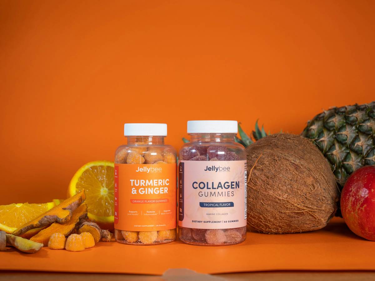 Chart comparing bioavailability of hydrolyzed vs. undenatured collagen peptides